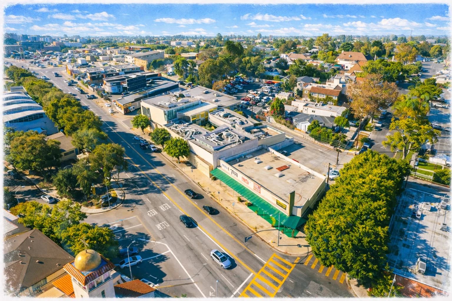 1601-1611 S Robertson Blvd, Los Angeles, CA — Retail / Education